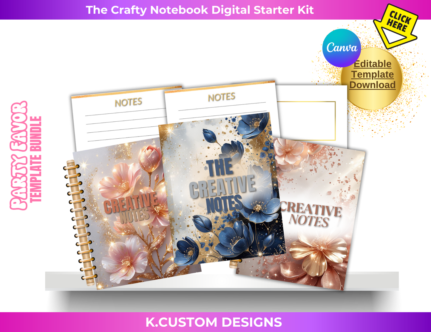 The Crafty Notebook Digital Starter Kit