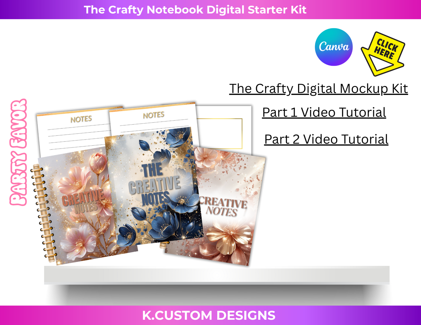 The Crafty Notebook Digital Starter Kit