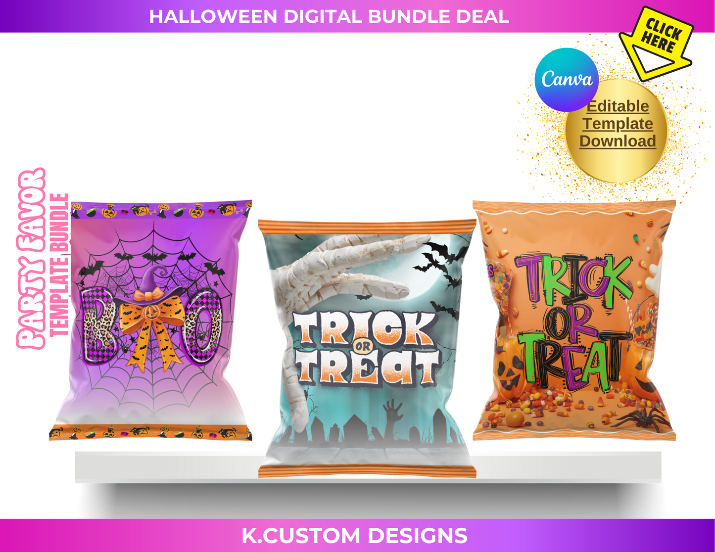 Halloween Digital Bundle + UVDTF Decals