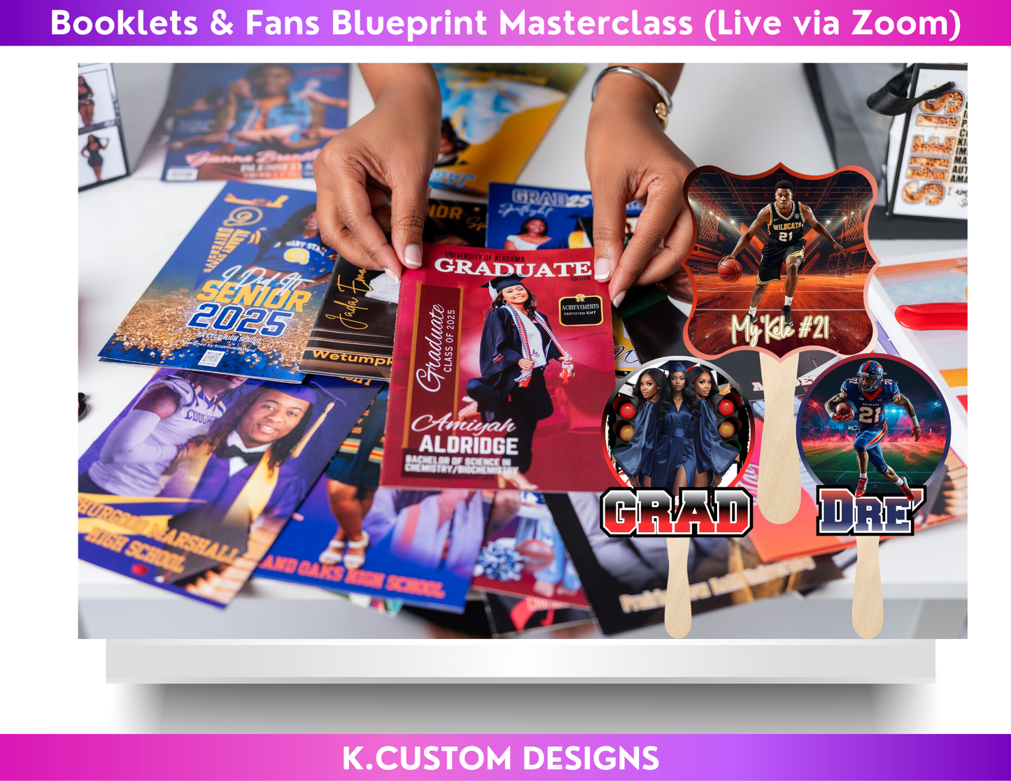 Booklets & Fans Blueprint Masterclass (Live via Zoom)