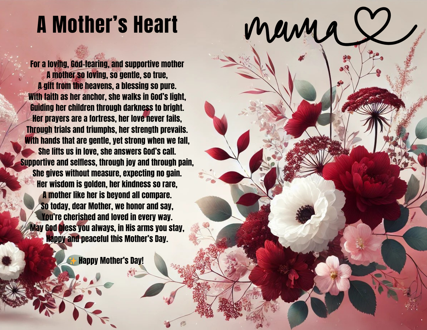 Mothers/Fathers Day Digital Booklet Bundle