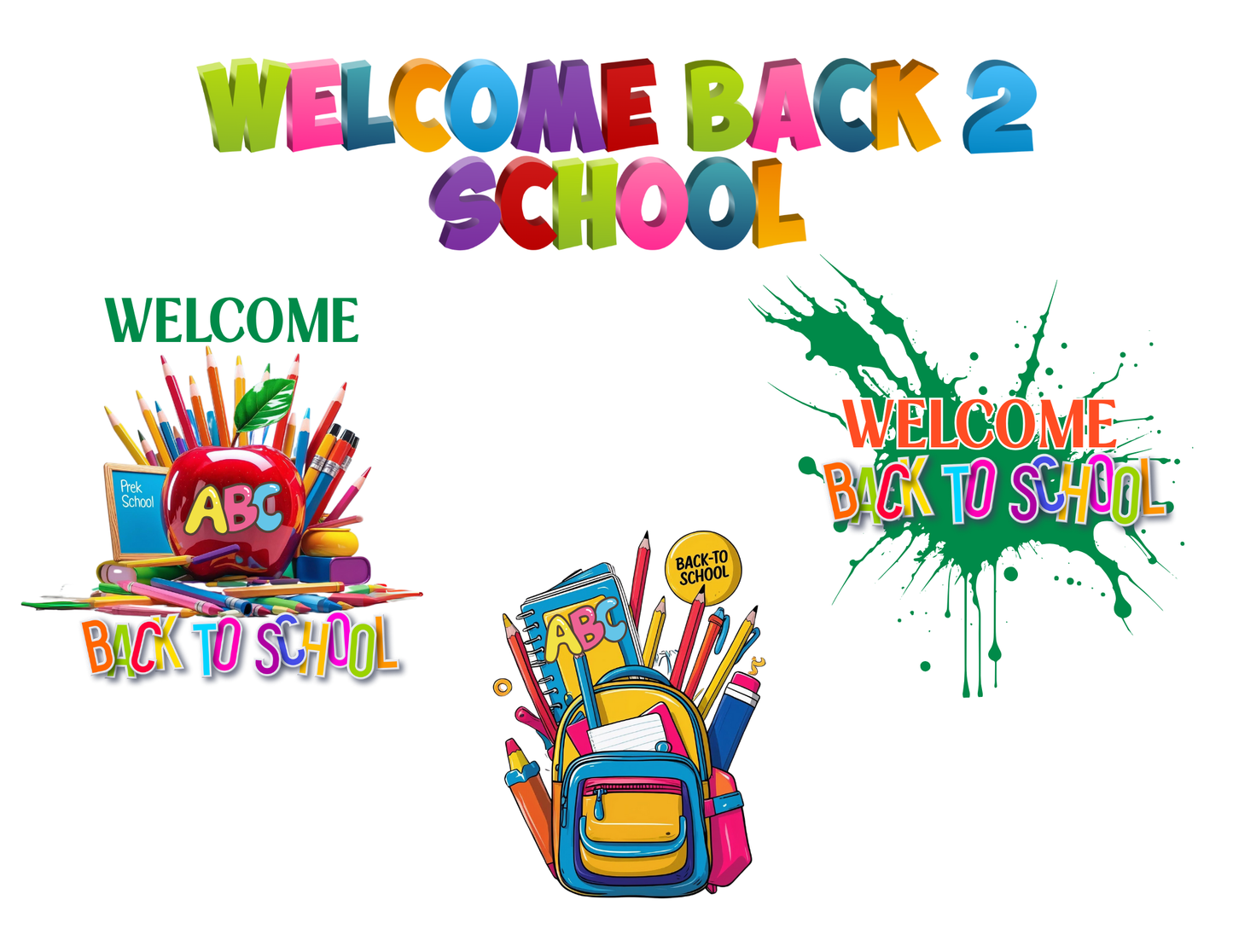 THE FAST TRACK FAVOR BUNDLE – Back to School Ready! (Please read not 100% editable)