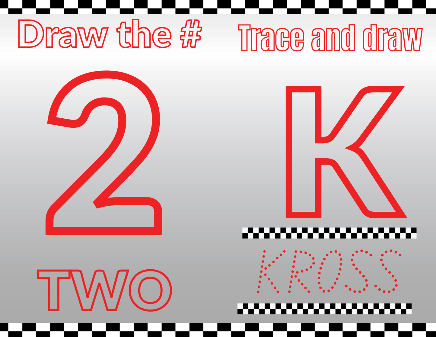 Digital RACECAR Booklet Template (Canva) editable