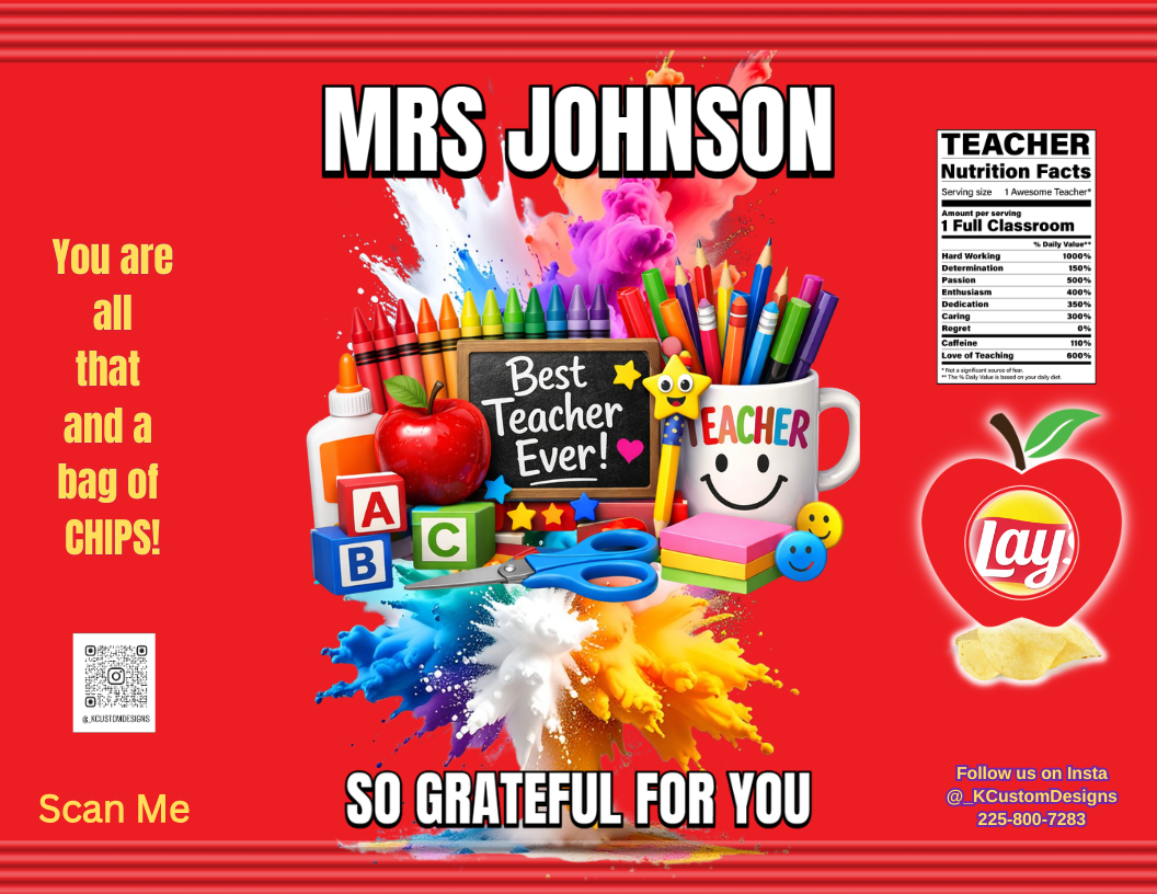 2026 Teacher Appreciation DIY Bundle (Instant Download)
