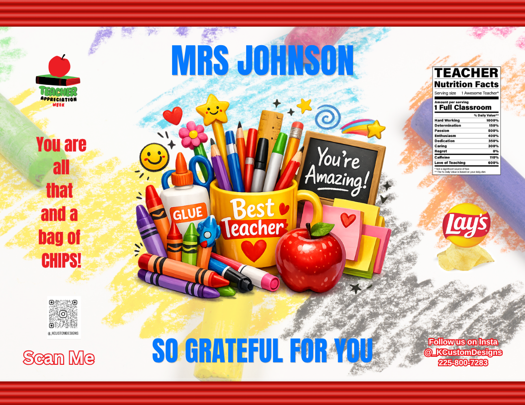 2026 Teacher Appreciation DIY Bundle (Instant Download)