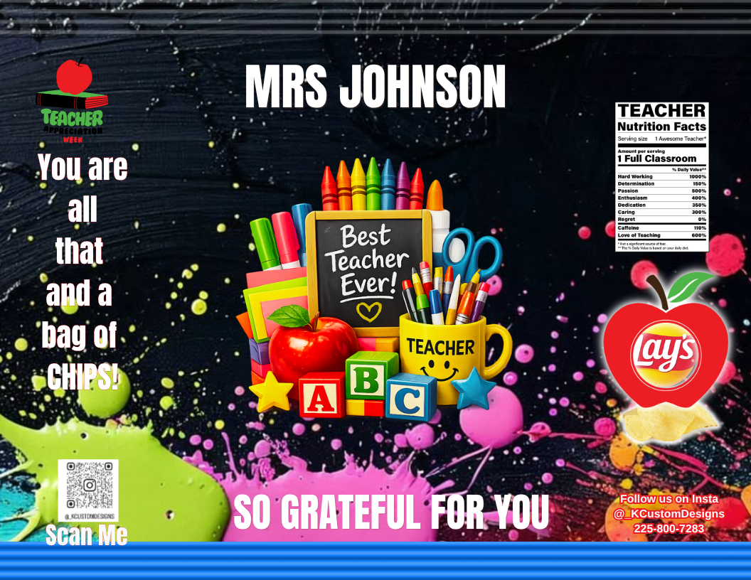 2026 Teacher Appreciation DIY Bundle (Instant Download)