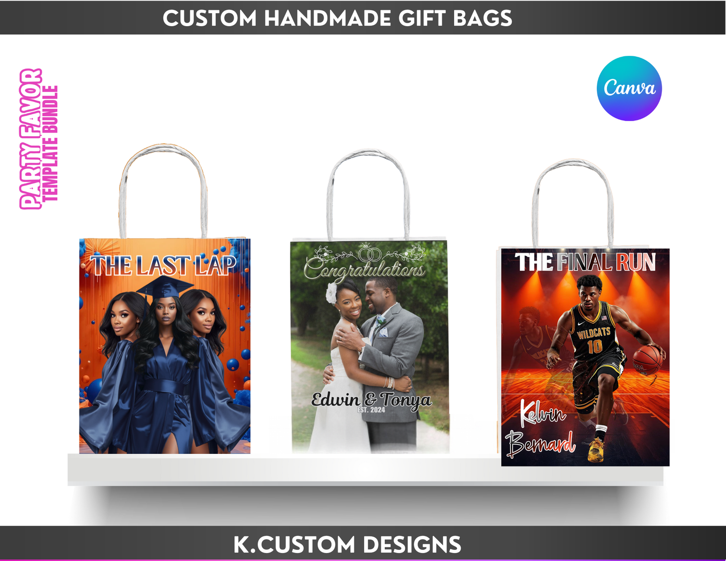 Custom Handmade Gift Bags