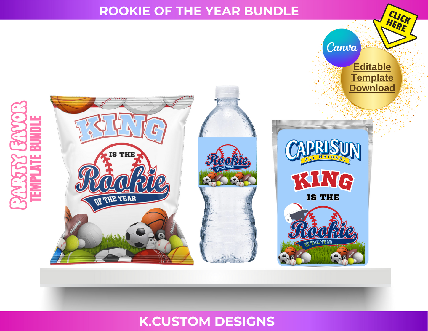 ROOKIE OF THE YEAR TEMPLE BUNDLE (CANVA)