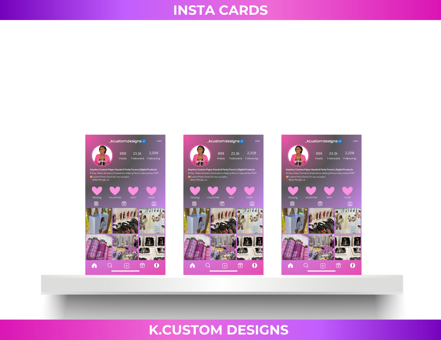 Insta Cards