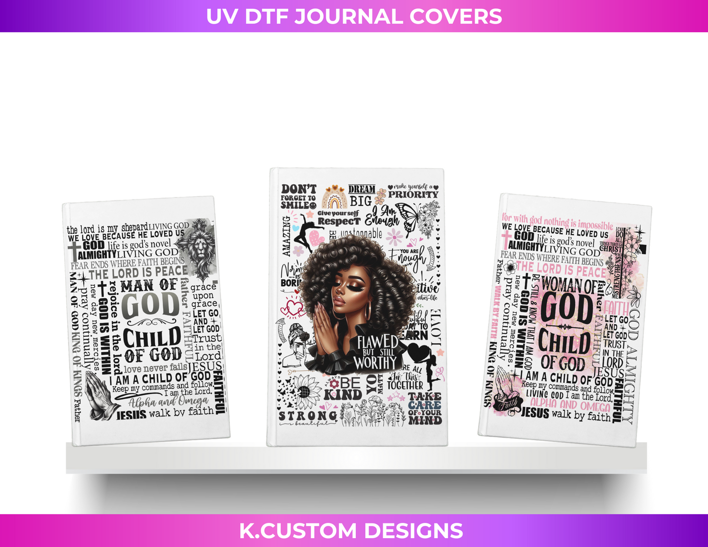 UV DTF Journal Covers