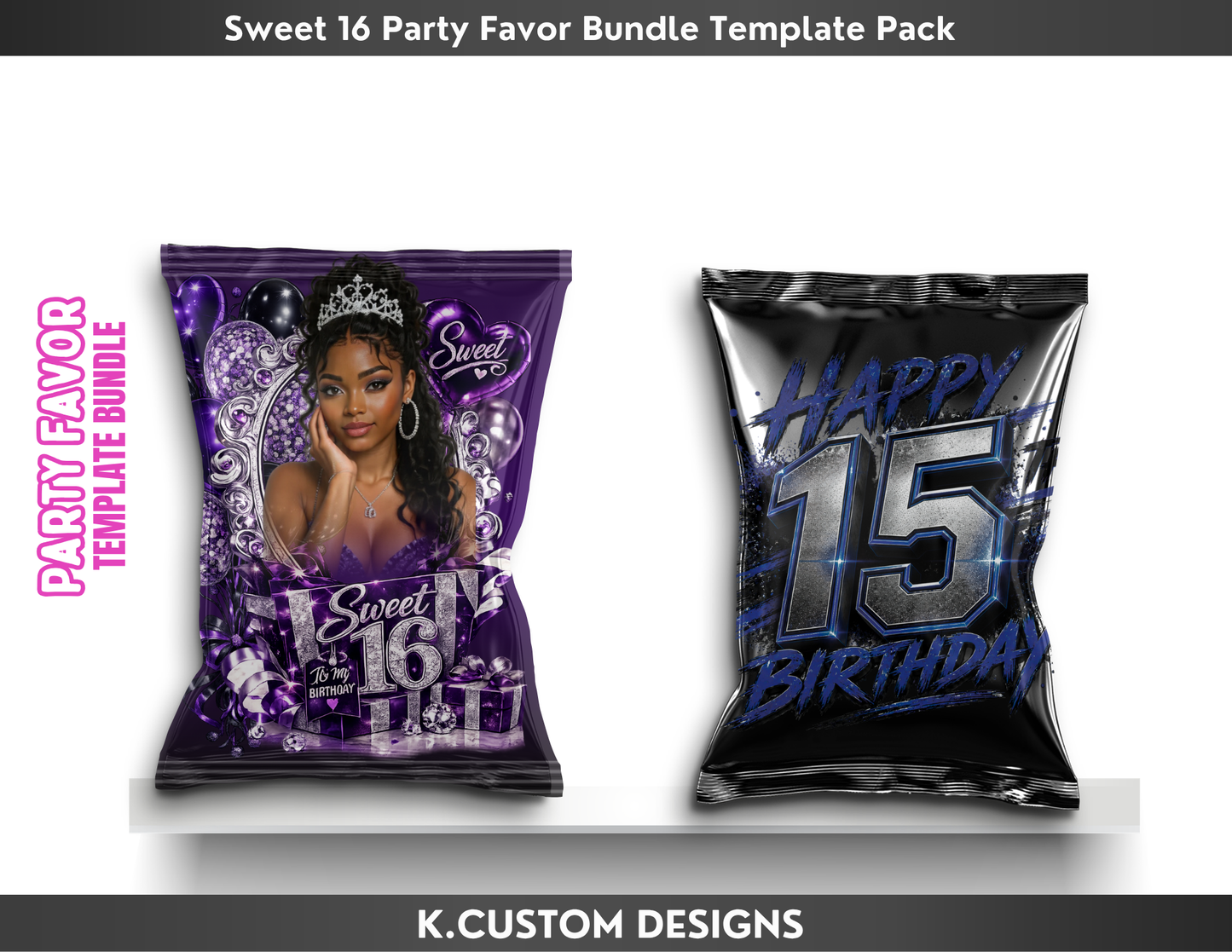 Birthday Party Bundle (DIY Templates)