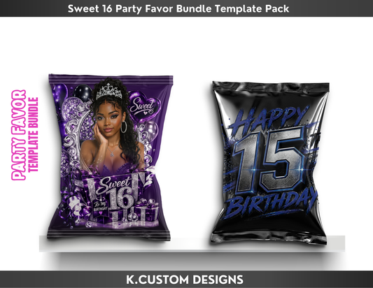 Birthday Party Bundle (DIY Templates)