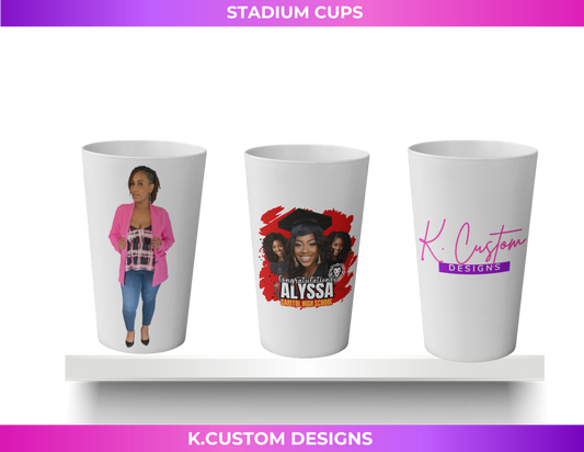 Personalized Stadium Cups