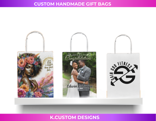 Custom Handmade Gift Bags