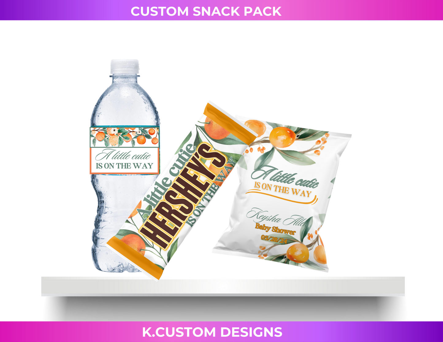 Personalized Snack Pack