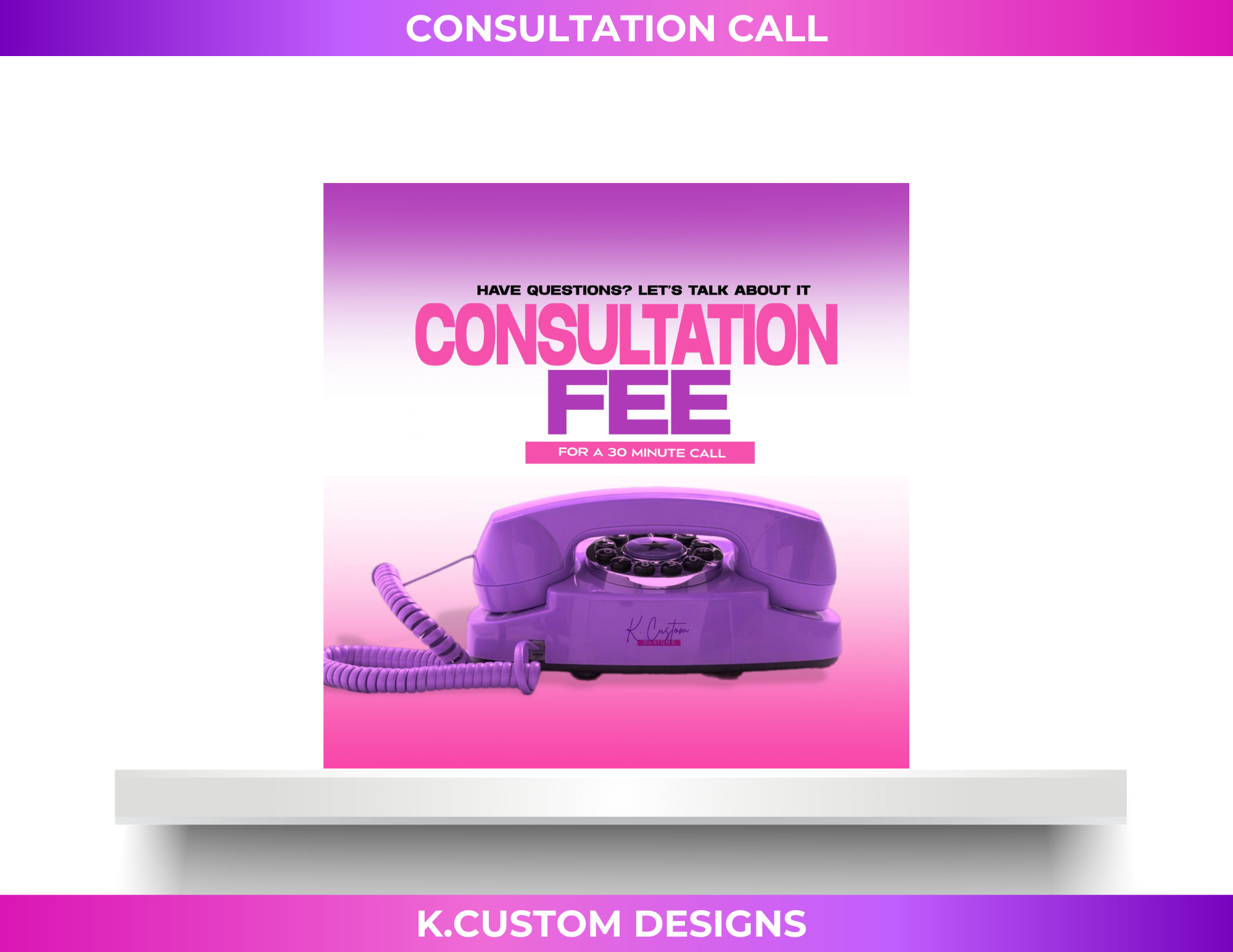 Service Inquiry Call – K Custom Design