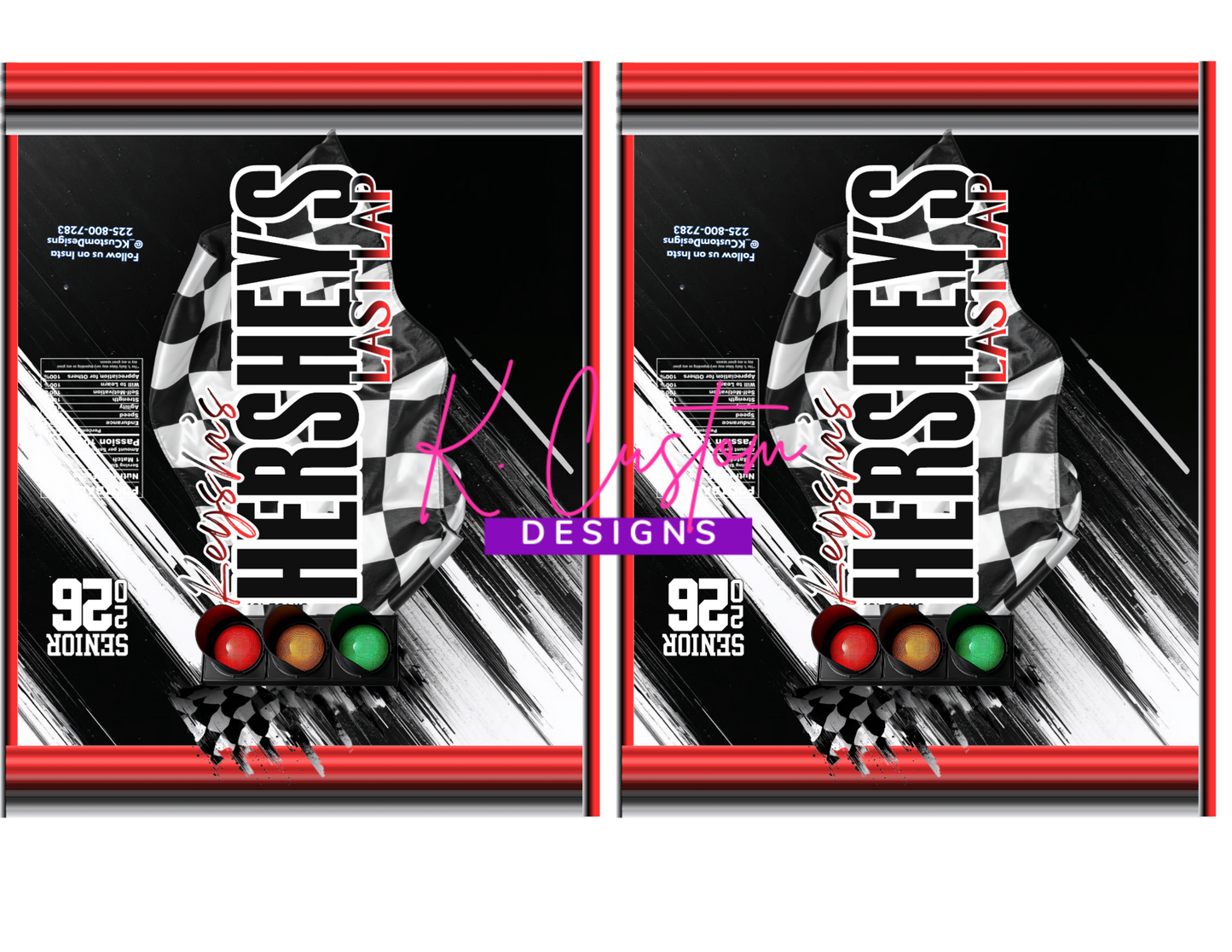 The Last Lap – Limited Customization Pre-Designed Digital Party Template