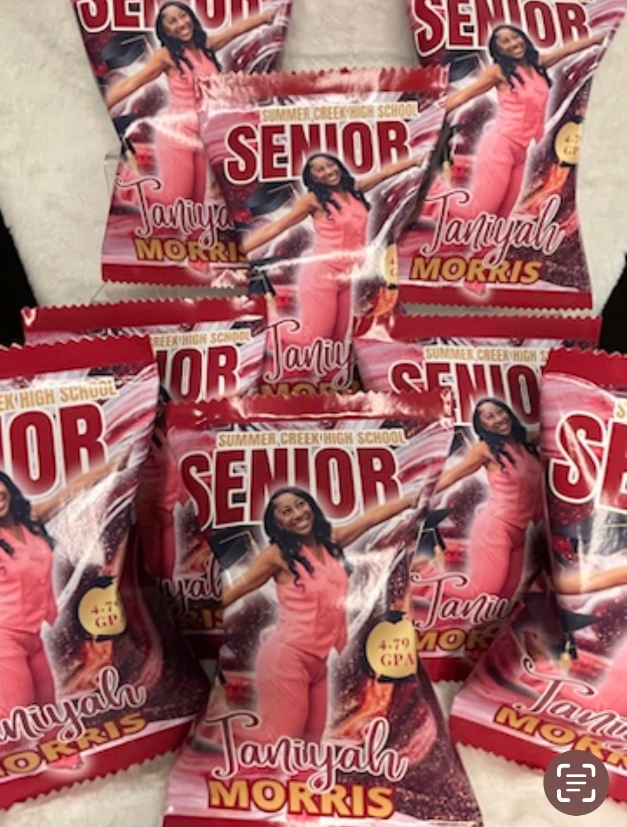 Personalized Chip Bags