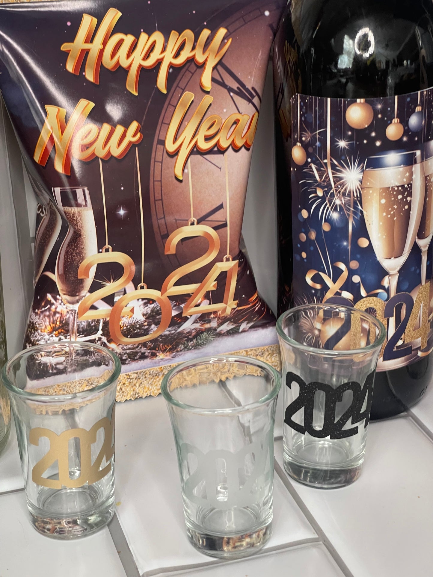 Personalized New Years Eve Template Bundle (Canva Template)