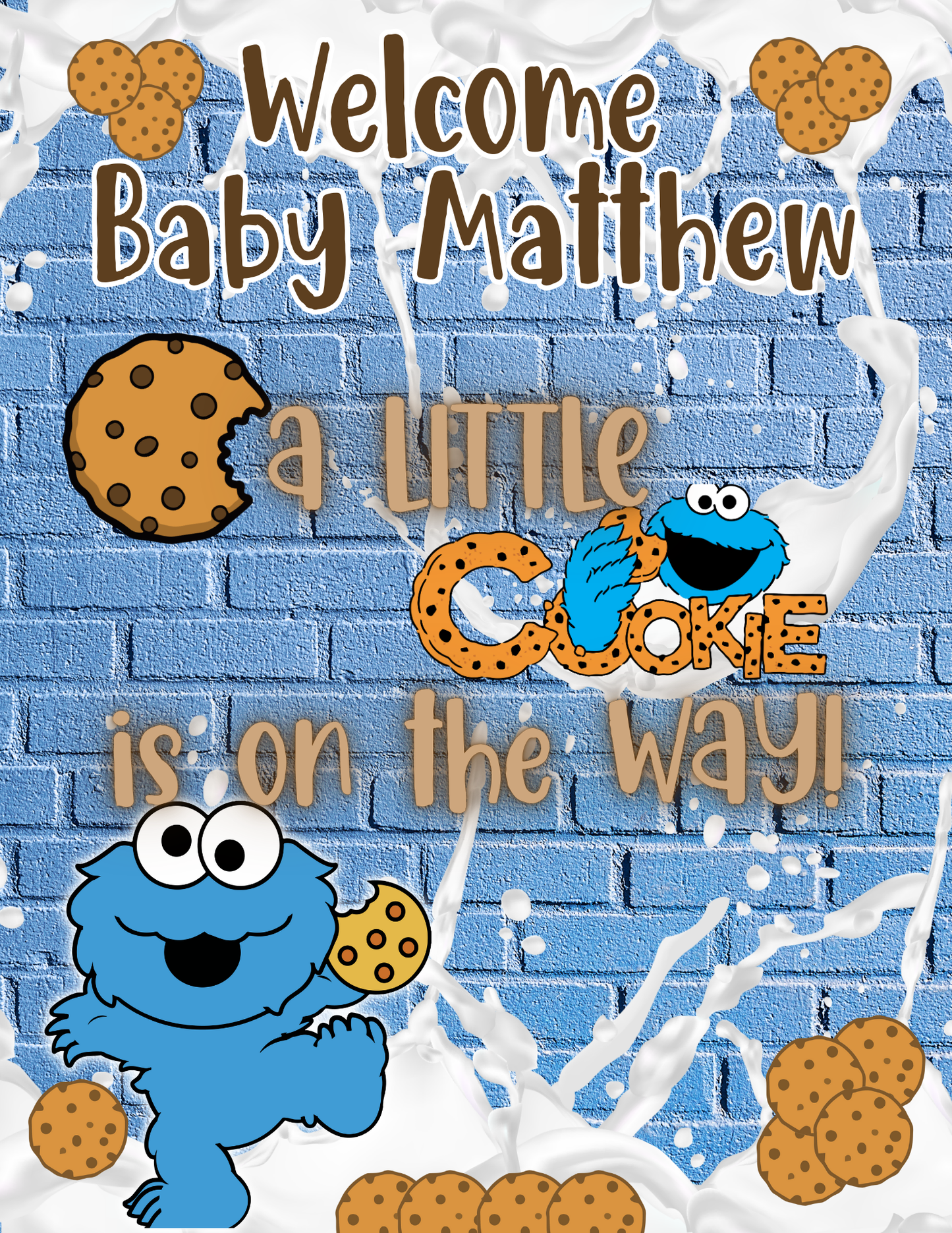 Personalized Cookie Template Bundle (Canva Template)