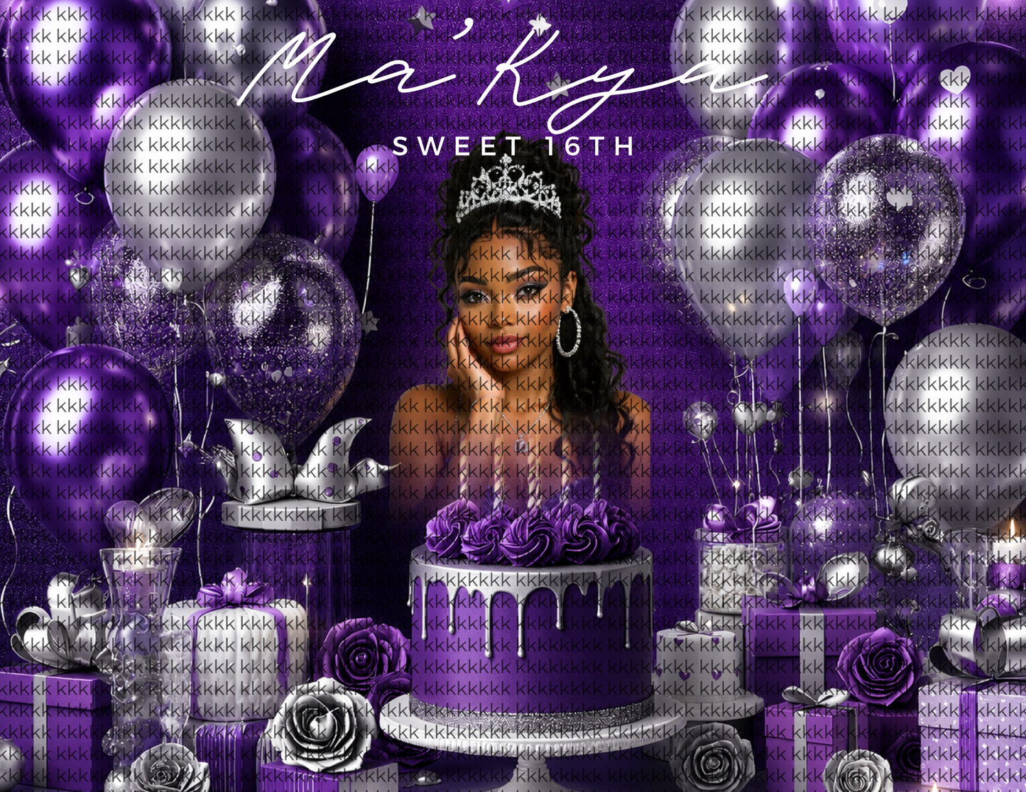 Sweet 16 Party Favor Bundle Template Pack