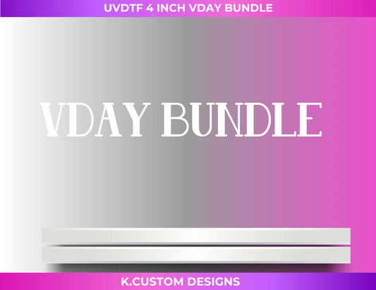 Valentine's UVDTF Decals Bundle